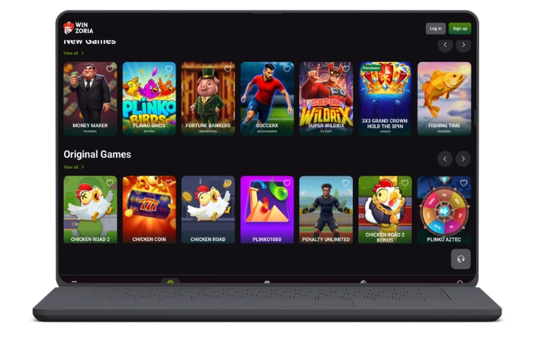 Winzoria casino login